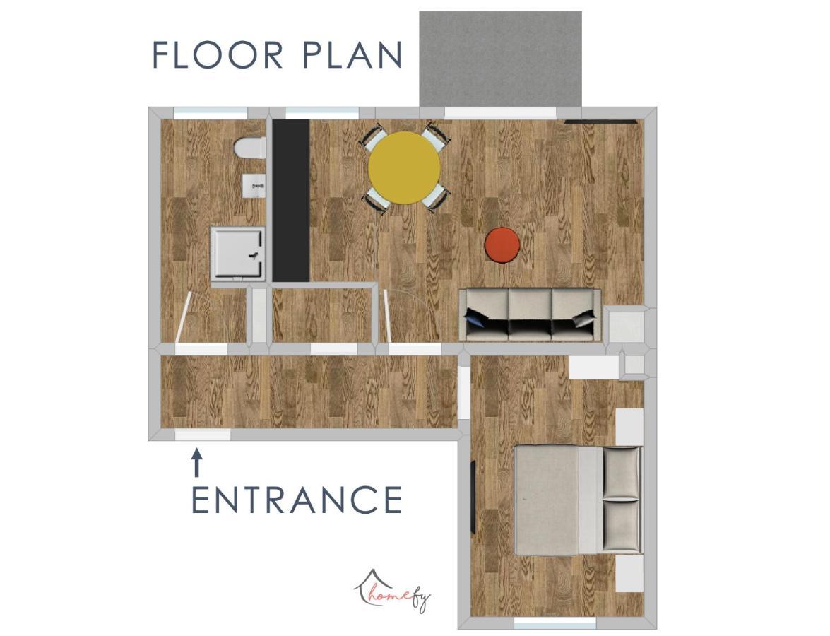 Homefy Come-Together Apartment - Balkon - Aufzug - Free Parking - Smart Tvs Essen Exterior foto